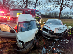 Autók ütköztek a 71-es főúton, Keszthelynél (12.30.)