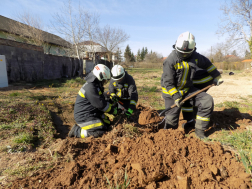 Gázcsonkot tolatott ki egy teherautó Keszthelyen