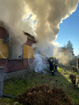 Lakóházban csaptak fel a lángok Nemespátrón