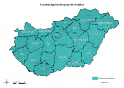 Kéményseprés ellátási területei 2024.07.01-től