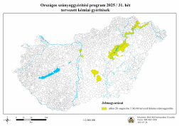 Szúnyoggyérítés 2025.31.hét Tervezett