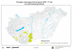 Szúnyoggyérítés 2025 / 37, Hét tervezett
