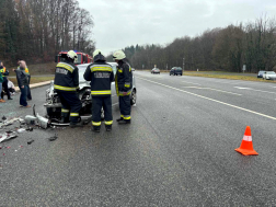 Baleset a 76-os főúton