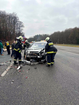 Baleset a 76-os főúton