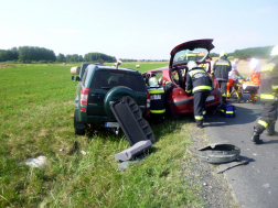 Két személygépkocsi ütközött Zalaegerszeg határában